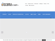 Tablet Screenshot of discema.com